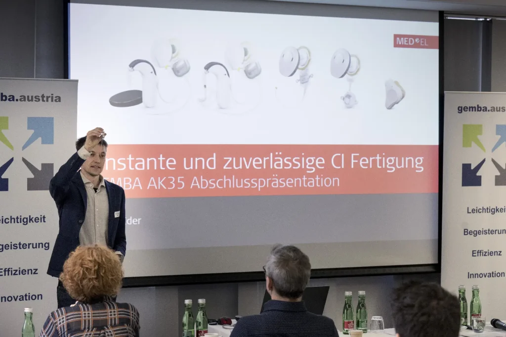 Ergebnispräsentation Teilnehmer Teilnehmer Austauschevent für Führungskräfte - Tag der ZukunftsmacherInnen gemba